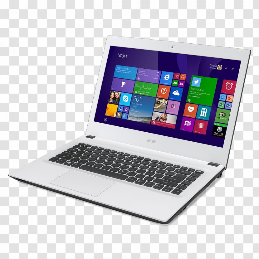 Laptop Intel Acer Aspire Ultrabook - Broadwell Transparent PNG