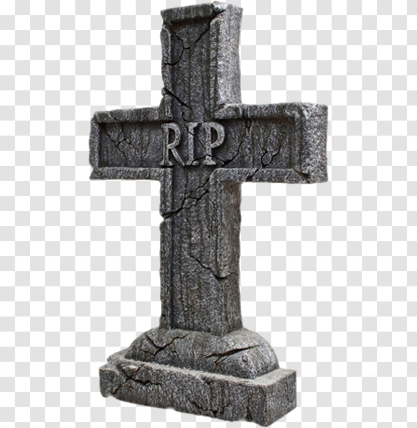 Skull And Crossbones - Grave - Rock Granite Transparent PNG