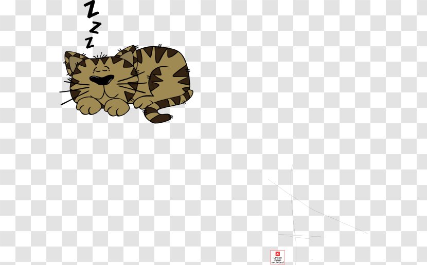 Kitten Cat Sleep Clip Art - Sleeping Transparent PNG