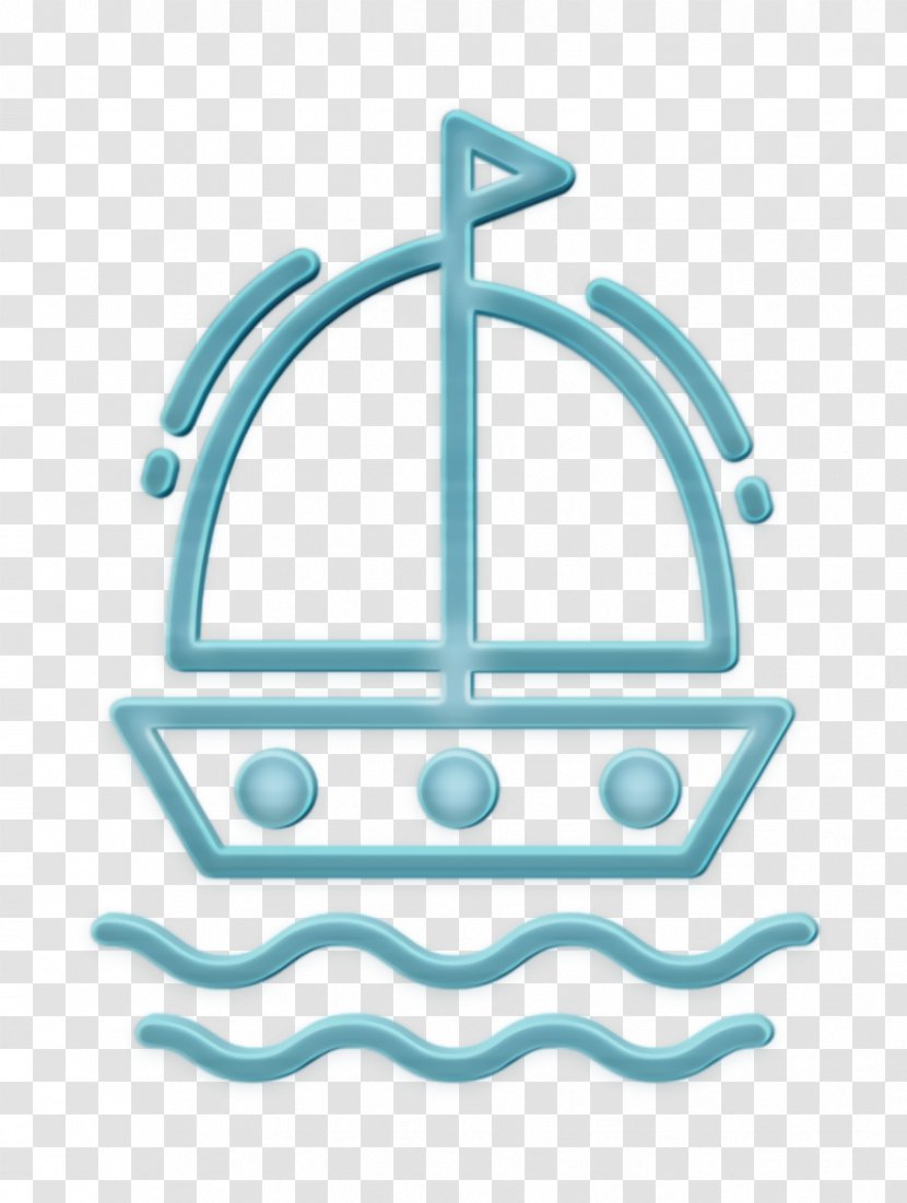 Boat Icon Sailboat Sailing Ship - Vehicle - Sail Transparent PNG