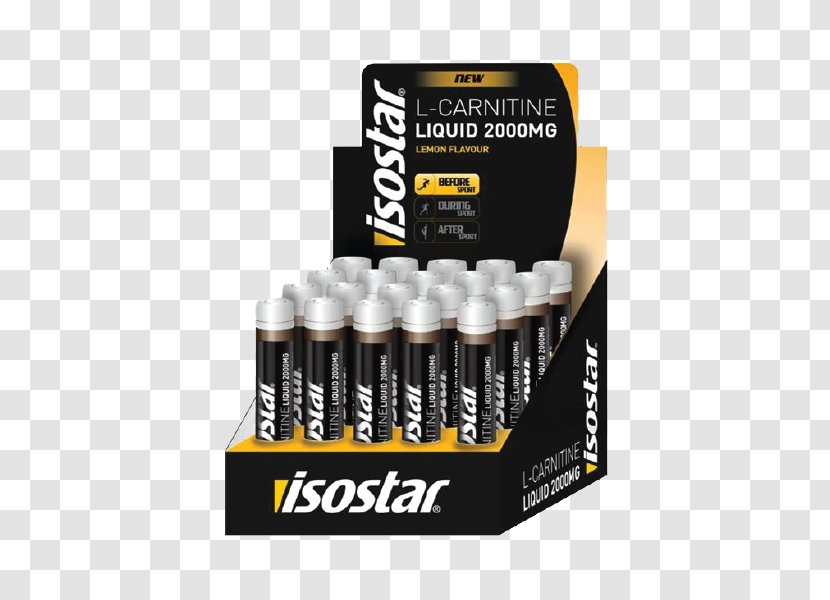 Isostar Levocarnitine Dietary Supplement Vitamin Ampoule - Thiamine - Sagat Transparent PNG