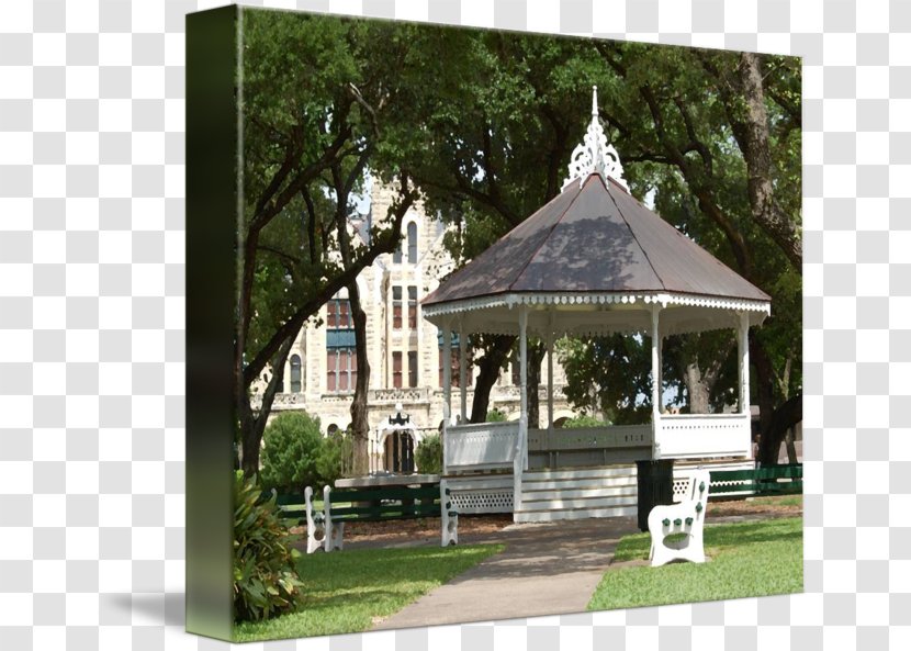 Victoria Gazebo Gallery Wrap Pavilion Canvas - Real Estate - Tree Transparent PNG