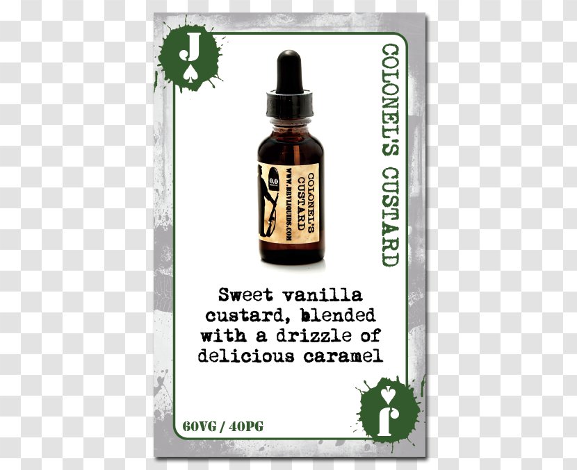 Custard Planet Vapor Caramel Vanilla Columbia - Colonel Transparent PNG