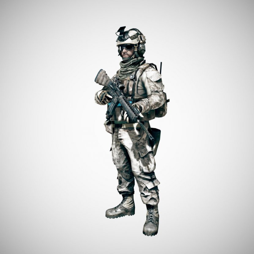 Battlefield 3 1 4 2 Battlefield: Bad Company - Ea Dice - Soldiers Transparent PNG