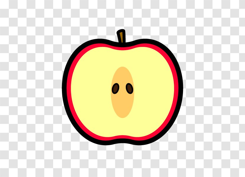 Smiley Apple Text Messaging Clip Art - Yellow Transparent PNG