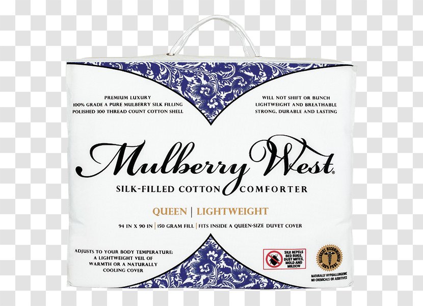 Silk Comforter Duvet Bed Sheets Blanket - Hypoallergenic Transparent PNG