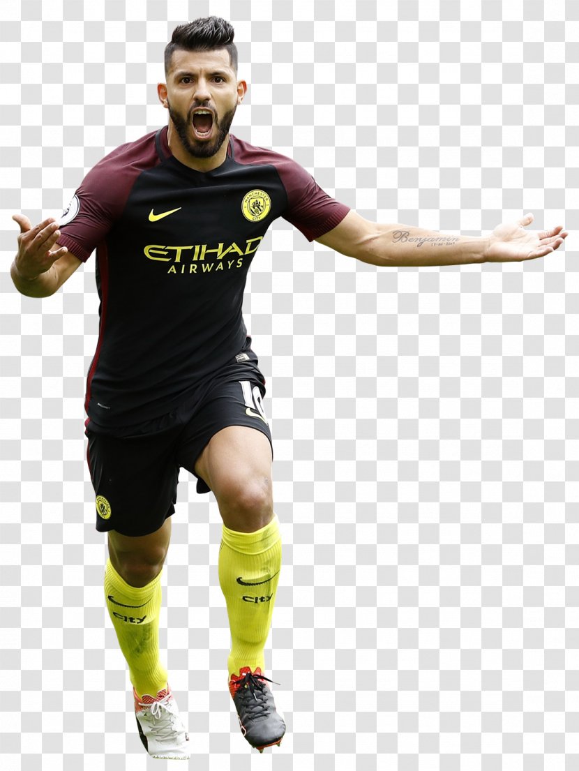 Sergio Agüero Jersey Team Sport Football Player - Sports Equipment - Ramos Transparent PNG