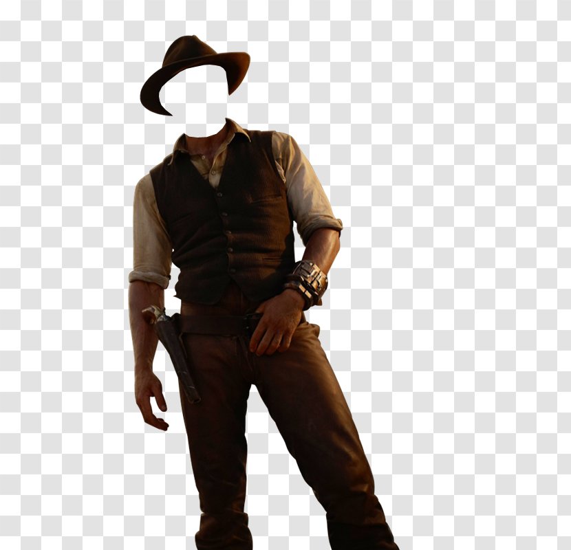 American Frontier Cowboy Drawing - Costume - Gimp Transparent PNG