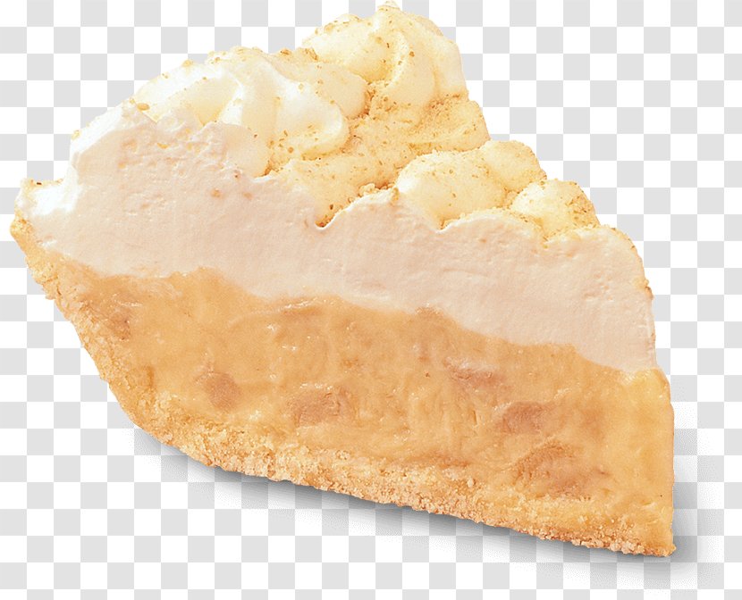 Lemon Meringue Pie Treacle Tart Cream - Banana Slice Transparent PNG