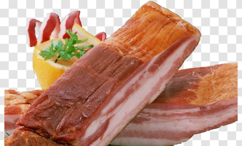 Bacon Carbonara Salami Ham Embutido - Frame - Block Transparent PNG