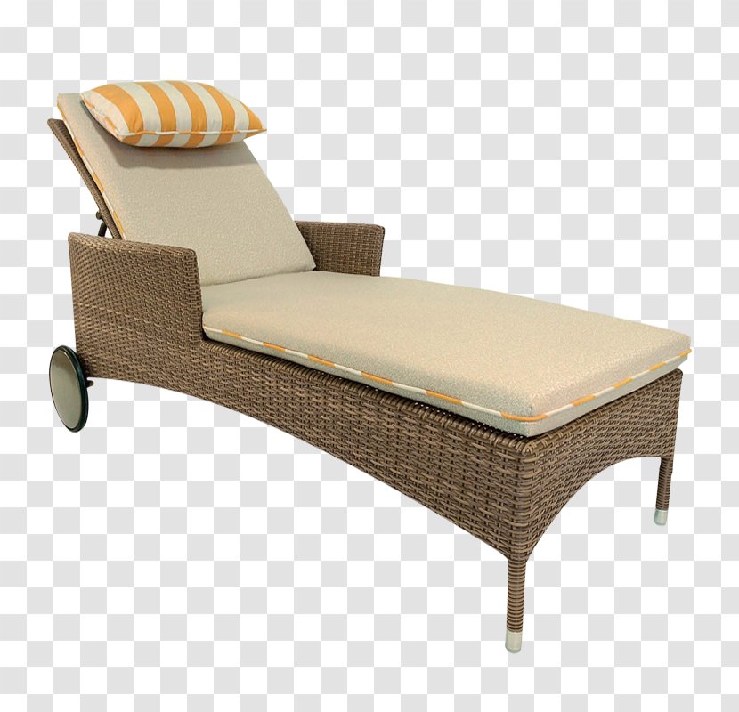 Chaise Longue Chair Couch Sunlounger Wicker Transparent PNG