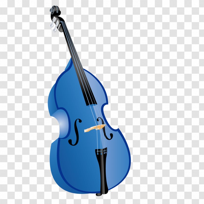 String Instrument Musical Violin - Frame - Blue Transparent PNG