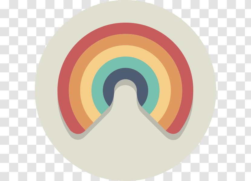 Rainbow Circle - Csssprites - Orange Transparent PNG
