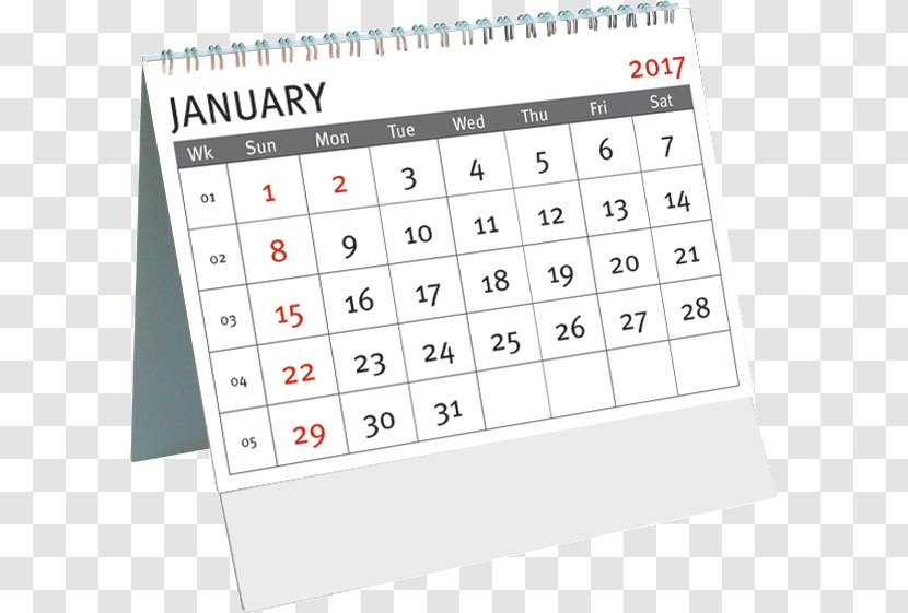Calendar Brand Font - Office Supplies - Design Transparent PNG
