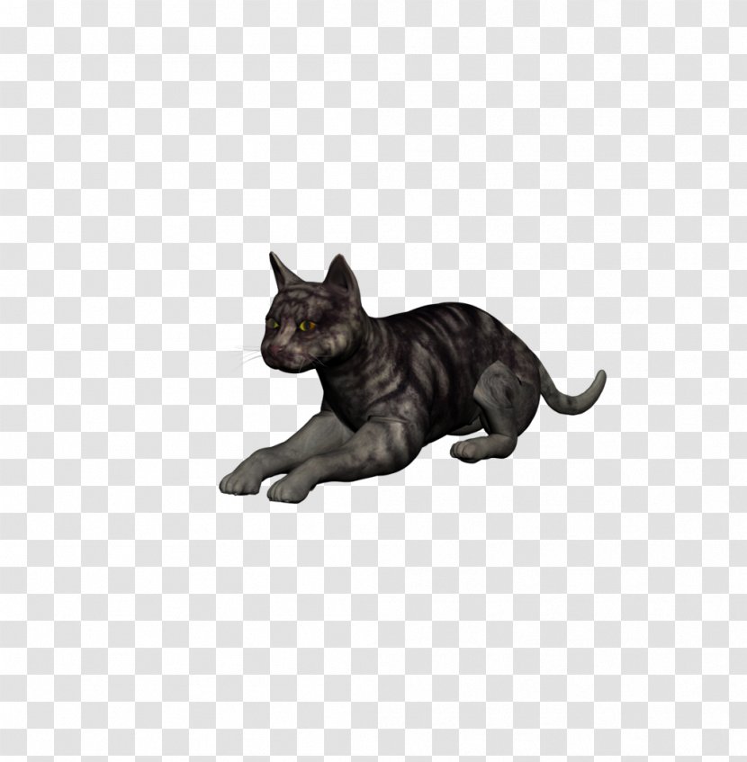 Whiskers Cat Figurine - Carnivoran Transparent PNG