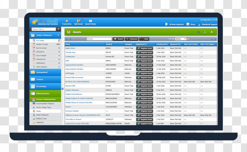 Computer Program Management - Property System - Display Device Transparent PNG