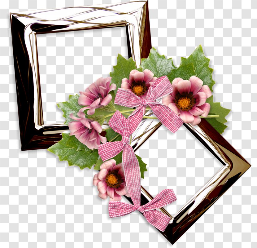 Floral Design Picture Frames Cut Flowers - Flower Arranging Transparent PNG