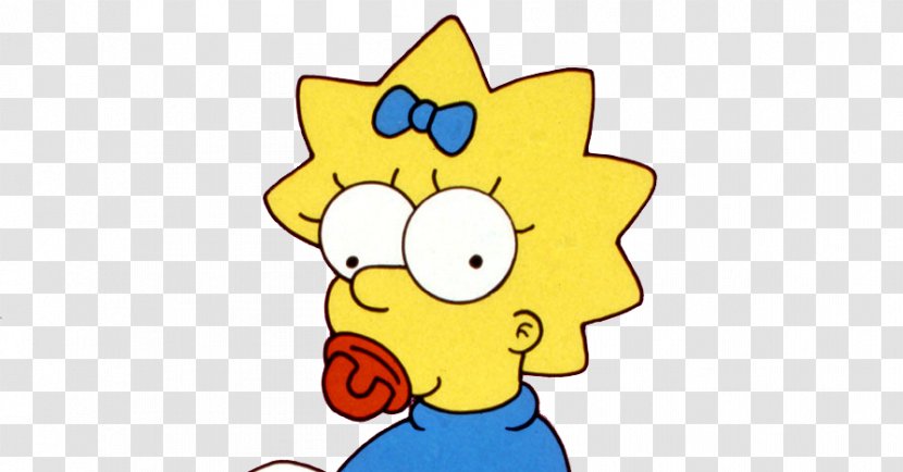 Maggie Simpson Homer Bart Marge Lisa - Organism Transparent PNG