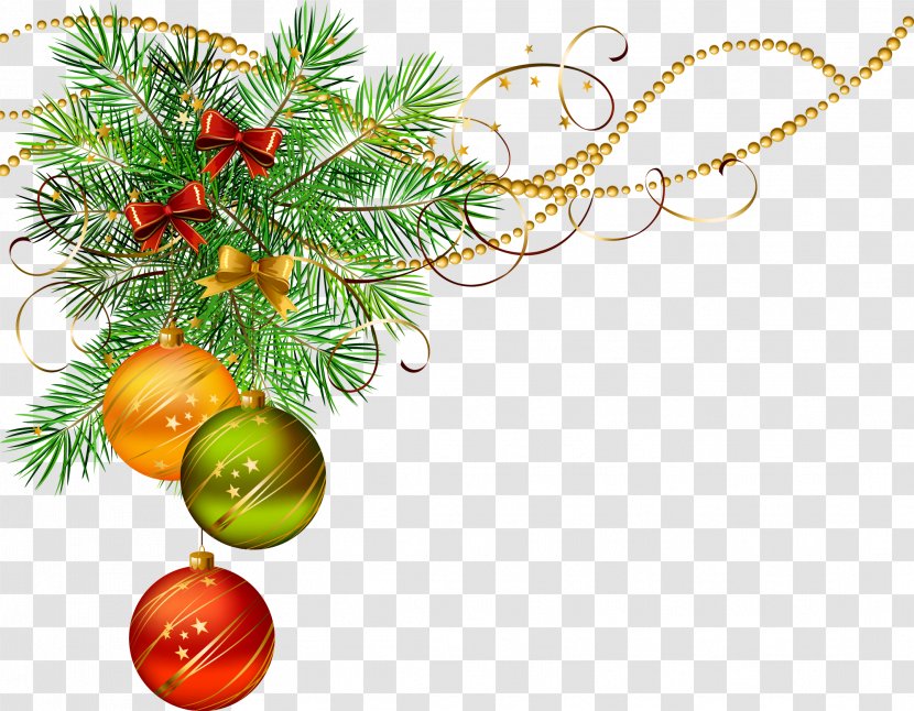 Vector Christmas Pine Clip Art - Decoration Transparent PNG