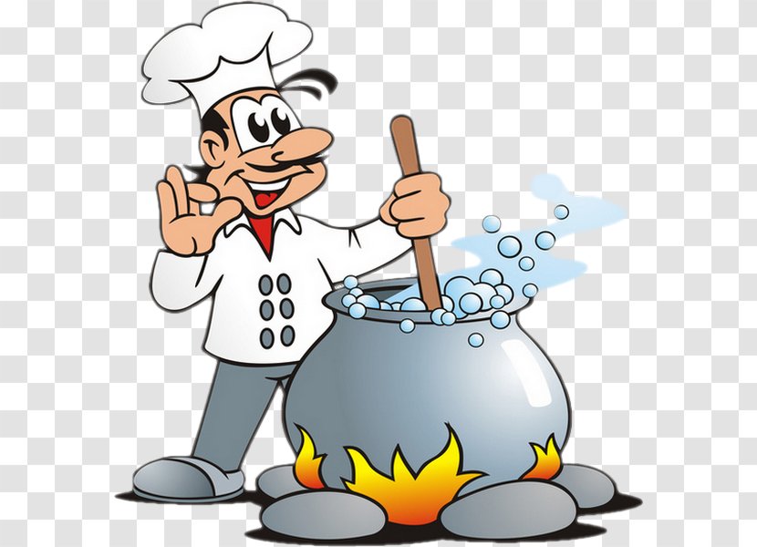 Chef Cook Cartoon Drawing - Food - Animation Transparent PNG