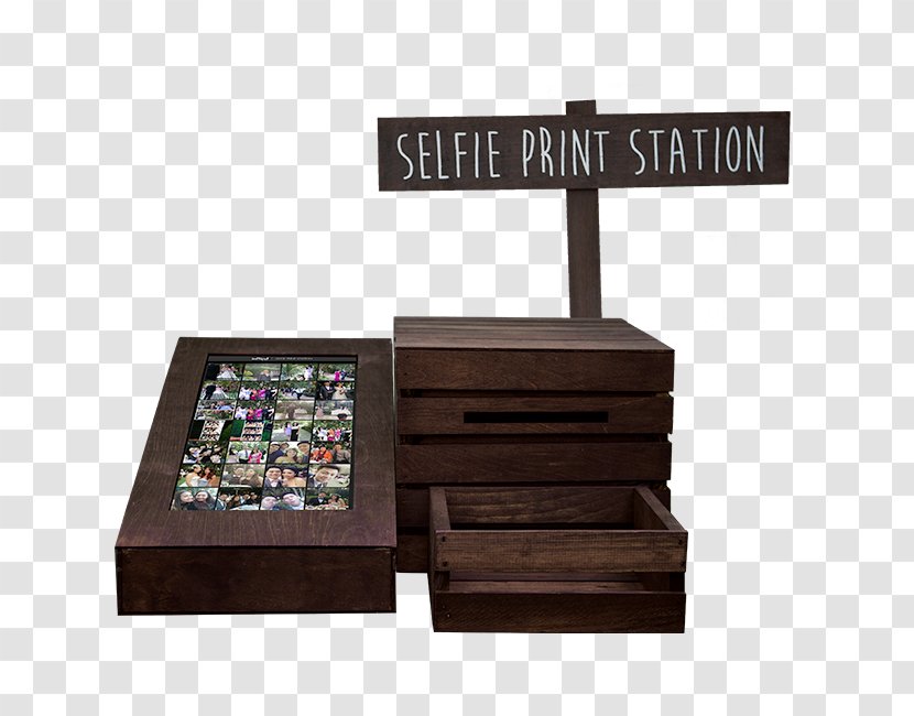 Eastern Black Walnut Wood Selfie Rectangle Shelf Transparent PNG