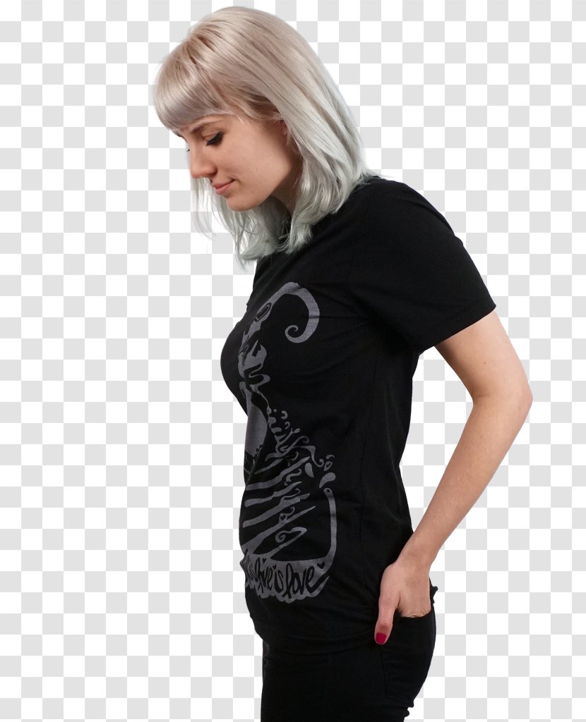 Hoodie T-shirt Shoulder Sleeve - T Shirt Transparent PNG