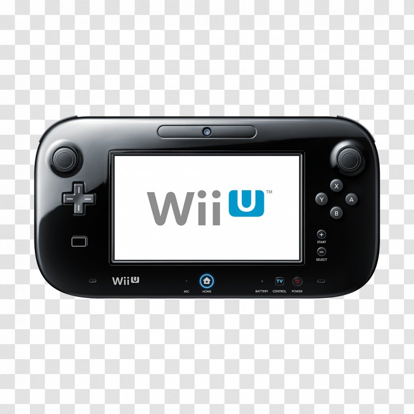 Wii U GamePad Nintendo Land Mario Kart 8 - Portable Game Console Accessory Transparent PNG