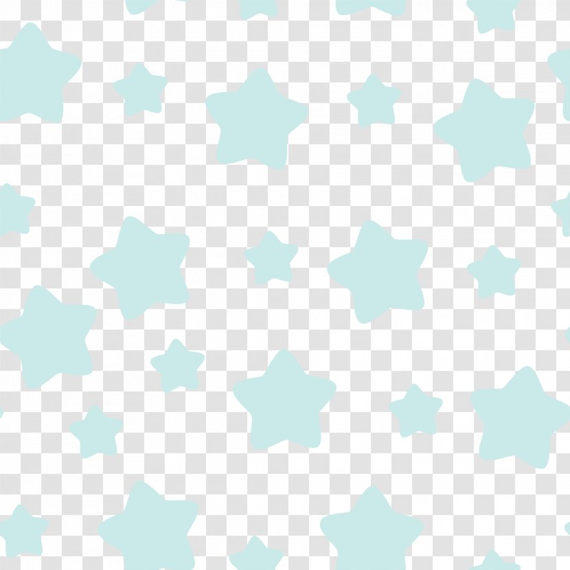 Blue Sky Turquoise Area Pattern - Green, Fresh, Star Background Transparent PNG