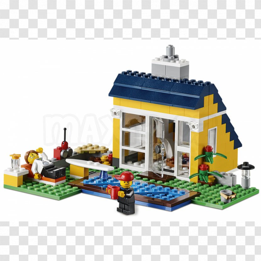 LEGO 31035 Creator Beach Hut Amazon.com Toy - Lego Red Rotors - HutLego Transparent PNG