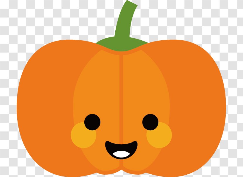 Jack-o-lantern Calabaza Pumpkin Winter Squash - Cartoon - Smiling Transparent PNG