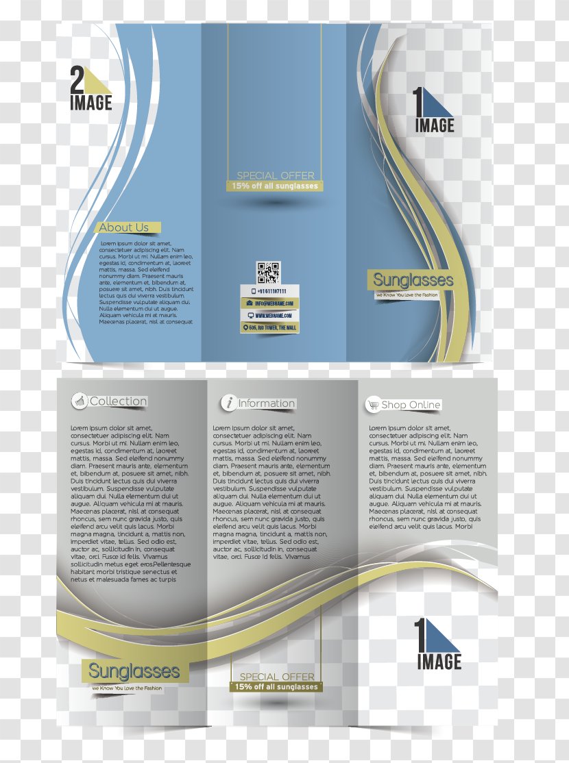 Brochure Graphic Design Flyer - Brand - Vector Album Cover Transparent PNG