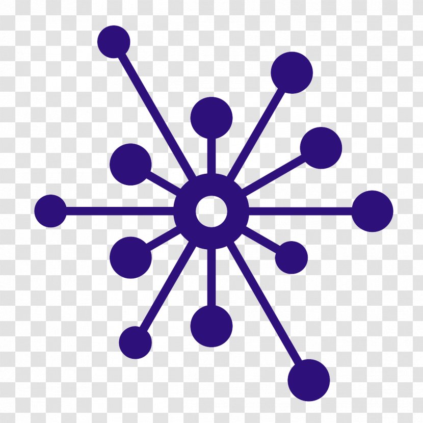 Bigdata Pennant - Block Clock - Violet Transparent PNG