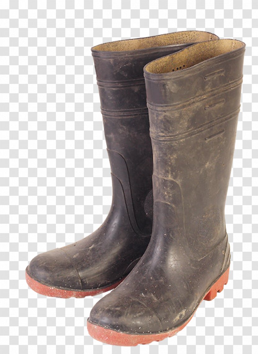 Galoshes Wellington Boot Shoe - Snow - Footwear Transparent PNG