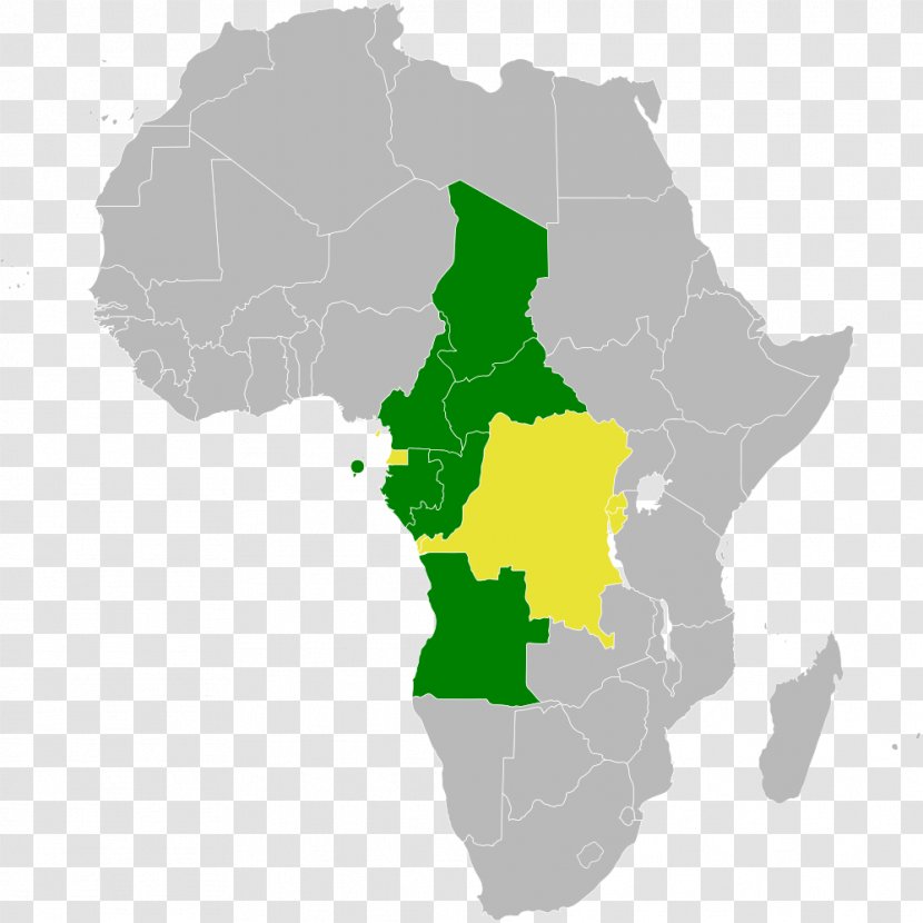 Africa Blank Map Clip Art - Convention Transparent PNG
