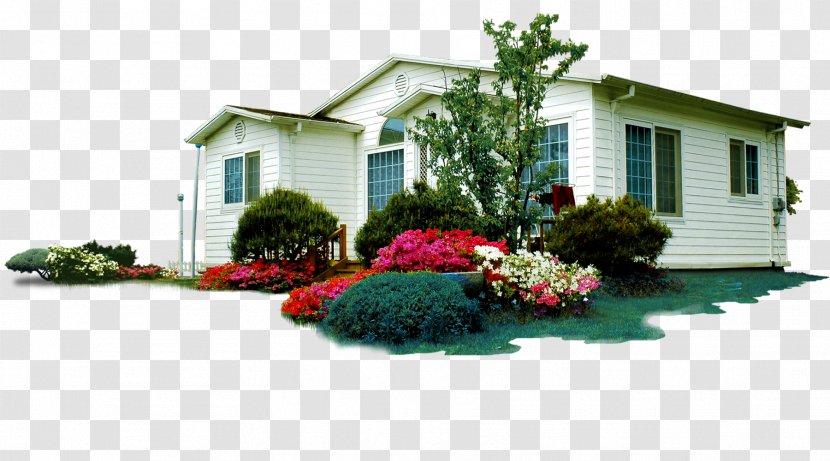 Real Estate Property House Apartment Villa - Lawn - Country Appearance Transparent PNG