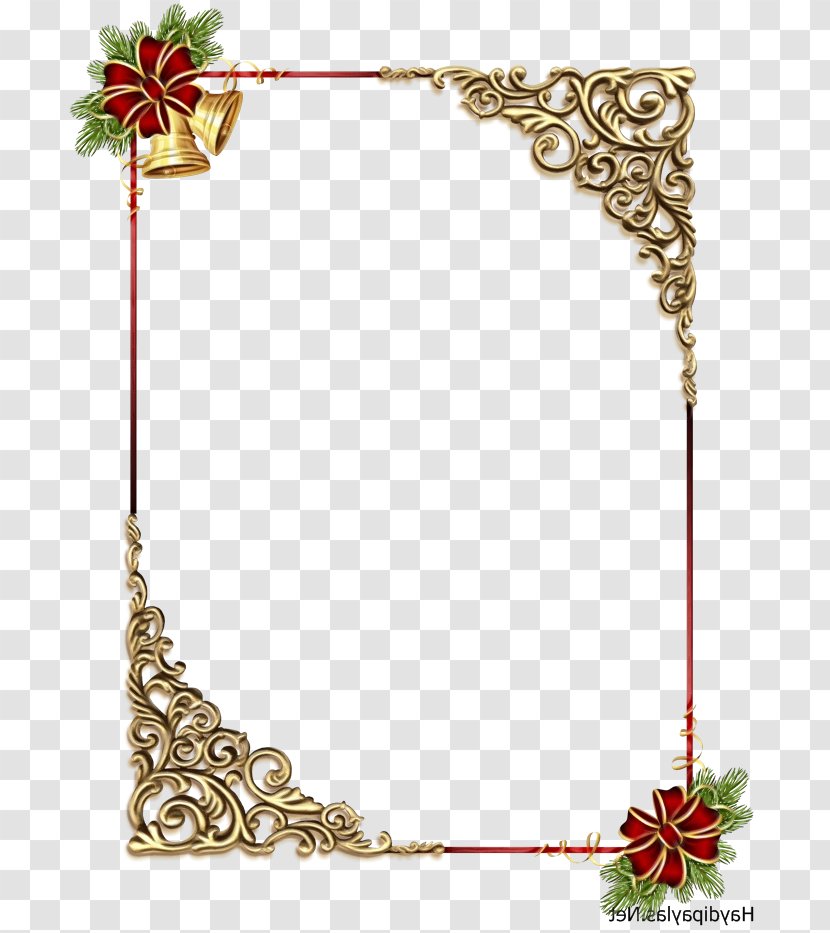 Christmas Card Frame - Ornament - Interior Design Transparent PNG