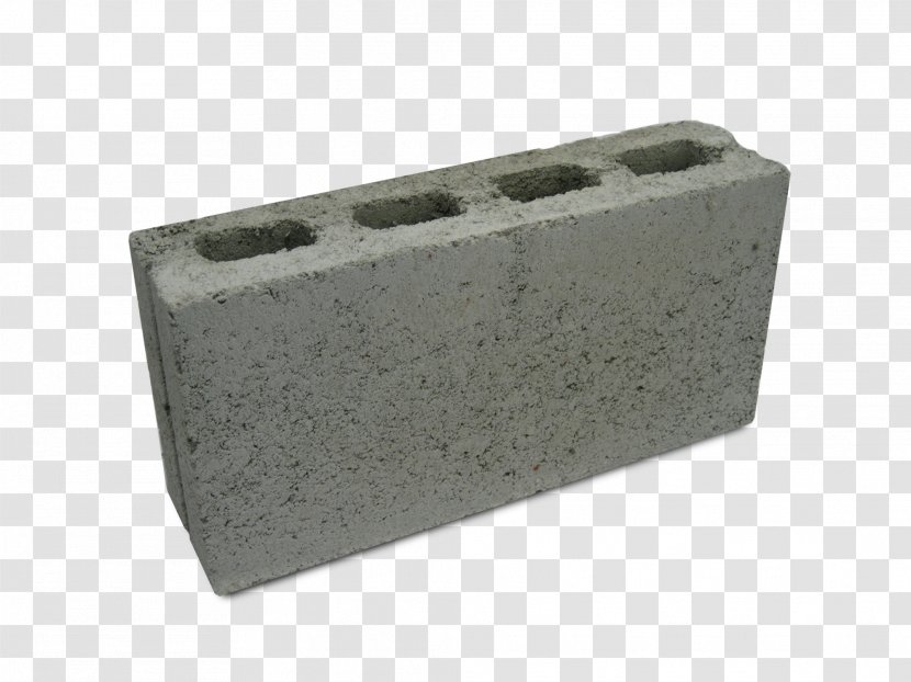 Concrete Masonry Unit Material Wall Hollow-core Slab - Block Transparent PNG