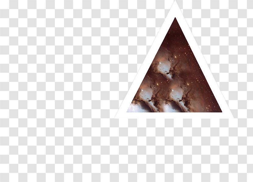 Triangle - Brown Transparent PNG