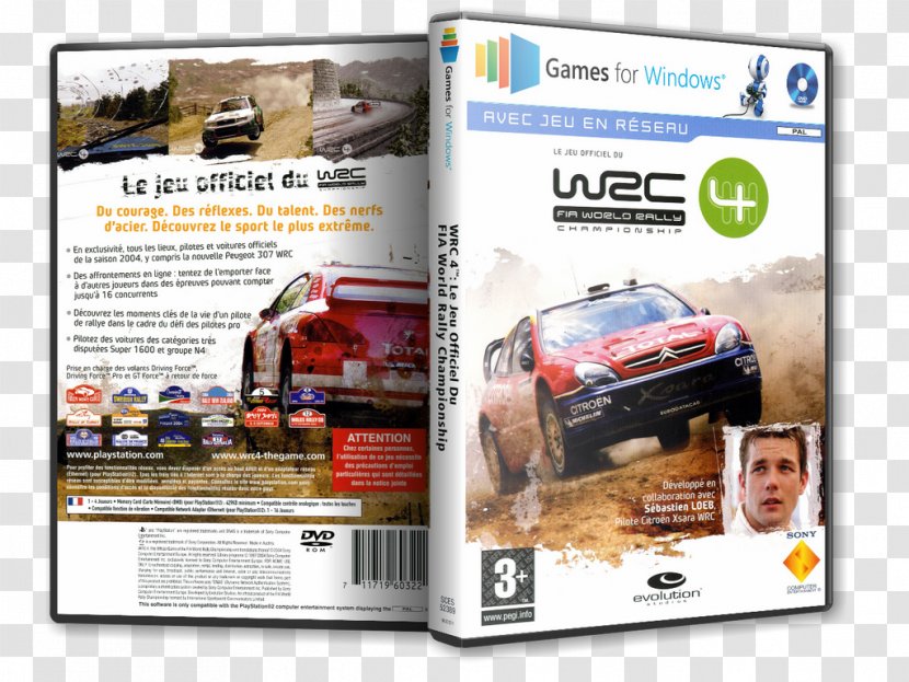WRC 4: FIA World Rally Championship PlayStation 2 Sony Brand - Fia Rallycross Transparent PNG