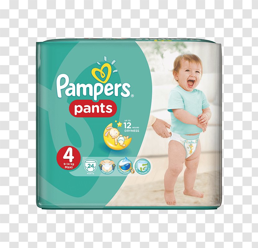 Diaper Pampers Baby-Dry Pants Infant Child - Brand Transparent PNG
