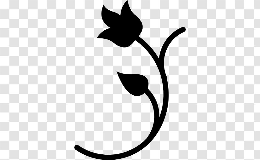 Floral Design Flower Silhouette - Logo Transparent PNG