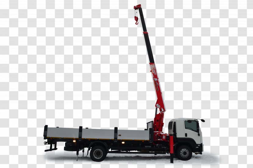 Crane Machine Truck Commercial Vehicle Freight Transport Transparent PNG
