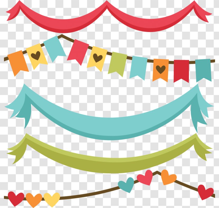 Scrapbooking Banner Ribbon Clip Art - Scalable Vector Graphics - Carnival Cliparts Transparent PNG
