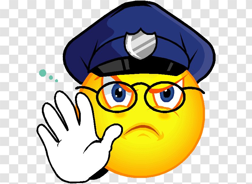 Smiley Emoticon Police Emoji Clip Art - Vision Care Transparent PNG