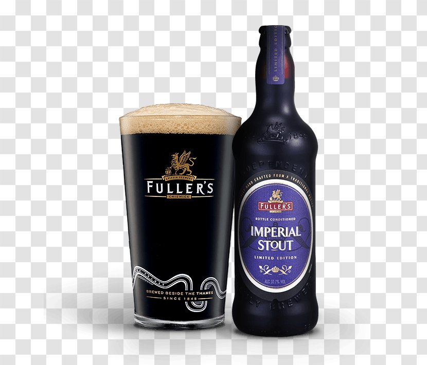 Fuller's Brewery Russian Imperial Stout Beer Ale - Brewing Grains Malts Transparent PNG