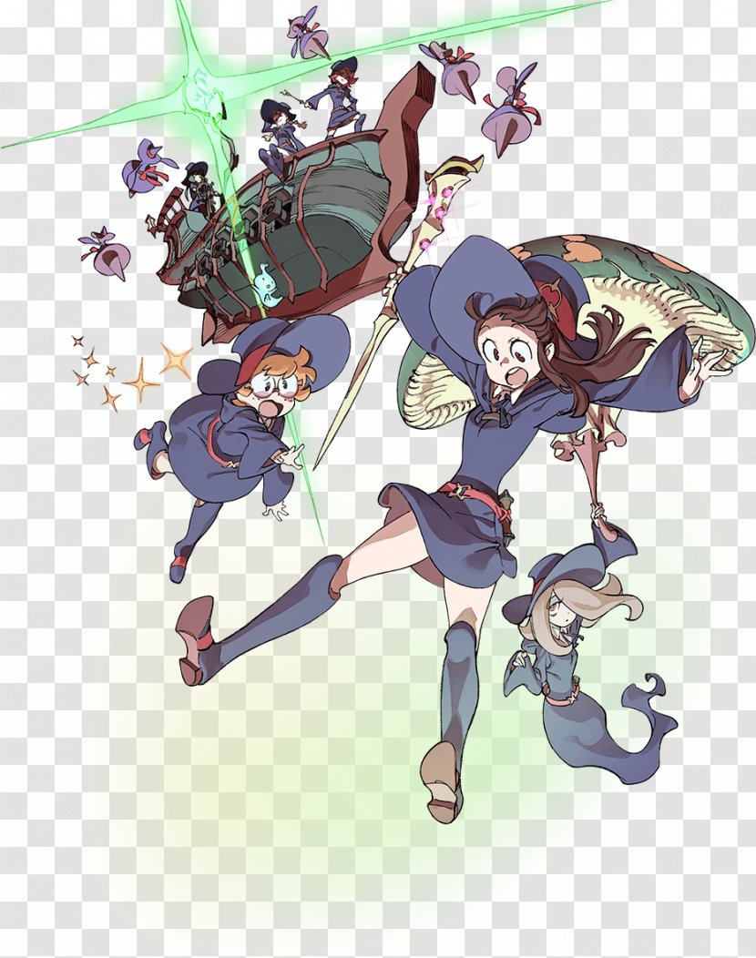 Shiny Chariot Little Witch Academia: Chamber Of Time Fan Art Akko Kagari - Flower - Ursula Transparent PNG
