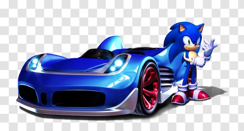 Sonic The Hedgehog Mercedes-Benz SLS AMG Car DeviantArt - Digital Art - Automotive Logo Sonicautomotive Transparent PNG