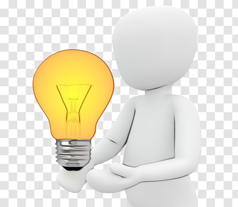 Light Bulb Cartoon - Lighting - Happy Lamp Transparent PNG