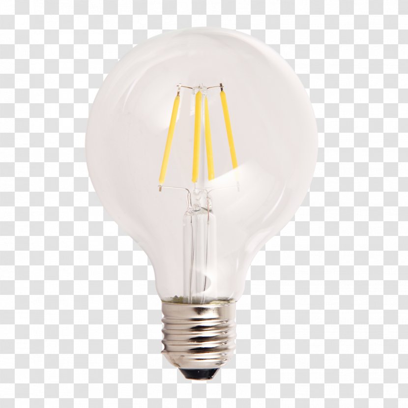 Incandescent Light Bulb LED Lamp Light-emitting Diode Lighting - Led Filament Transparent PNG