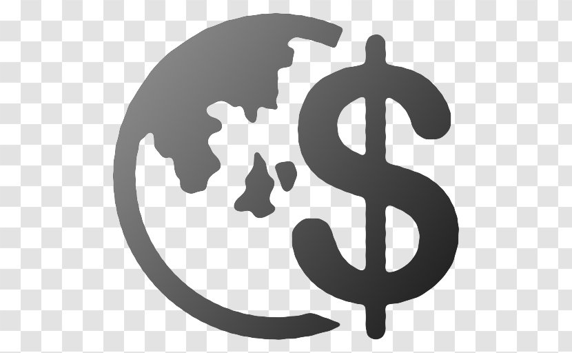 World Economy Economics - Black And White Transparent PNG